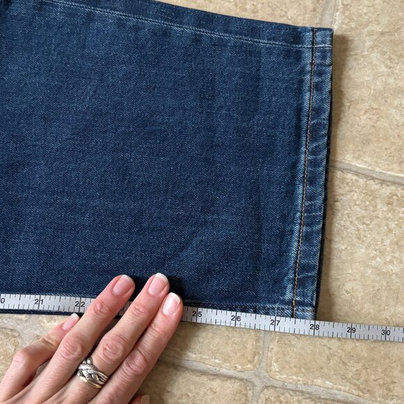 Everlane The Original Cheeky Jean - size 35, Indigo Rinse - Picture 8 of 11